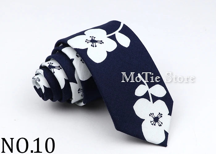 New Floral Tie For Men Women