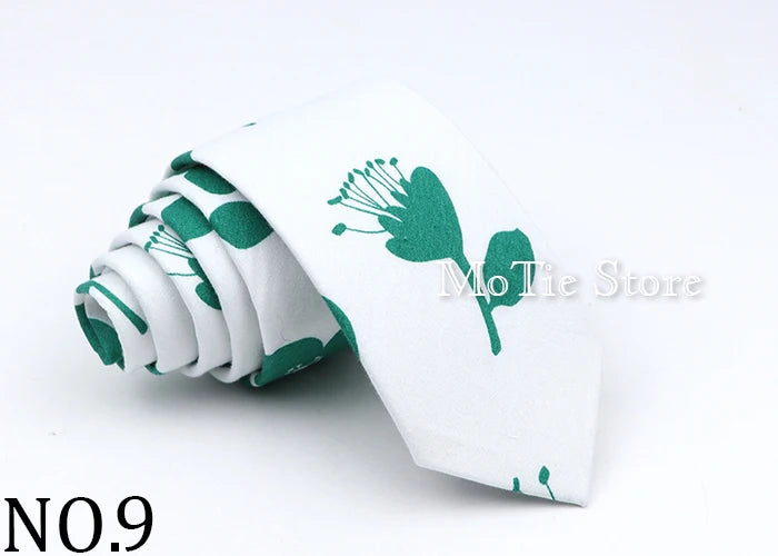 New Floral Tie For Men Women