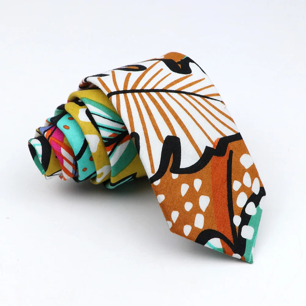 New Floral Tie For Men Women