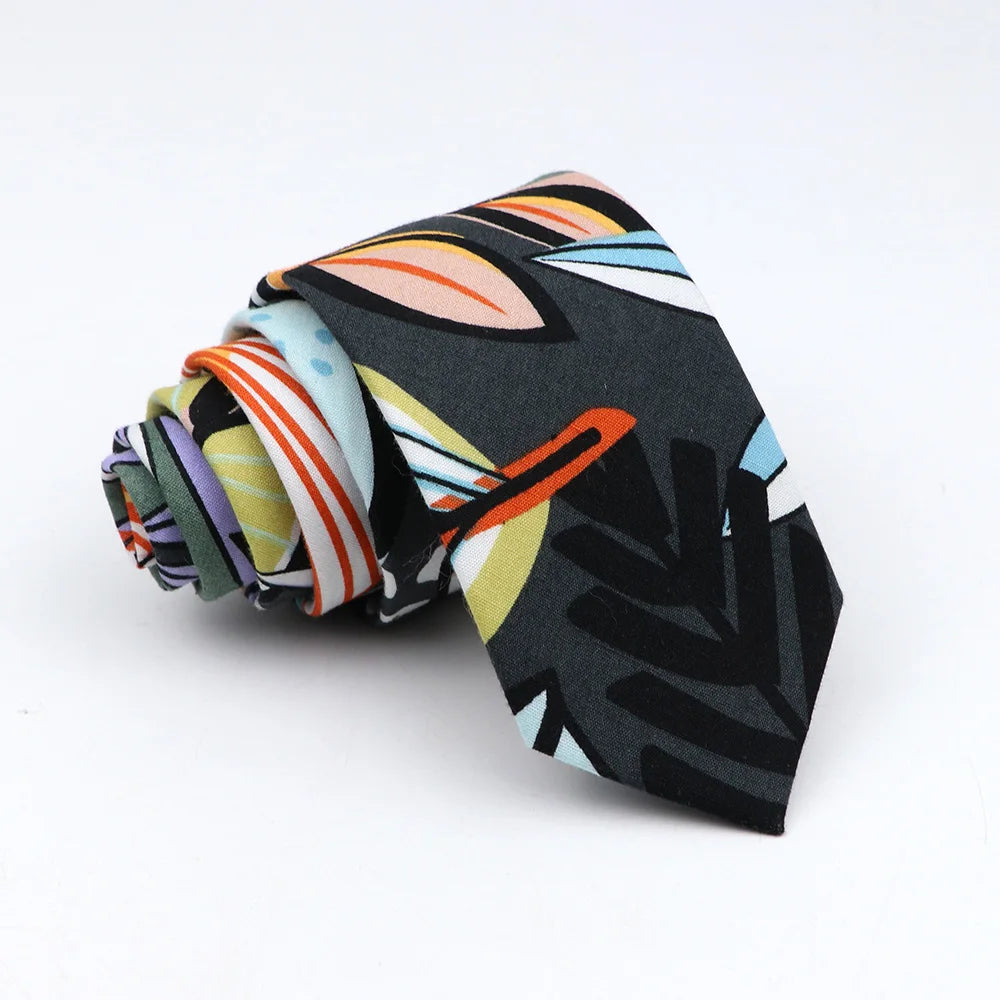 New Floral Tie For Men Women