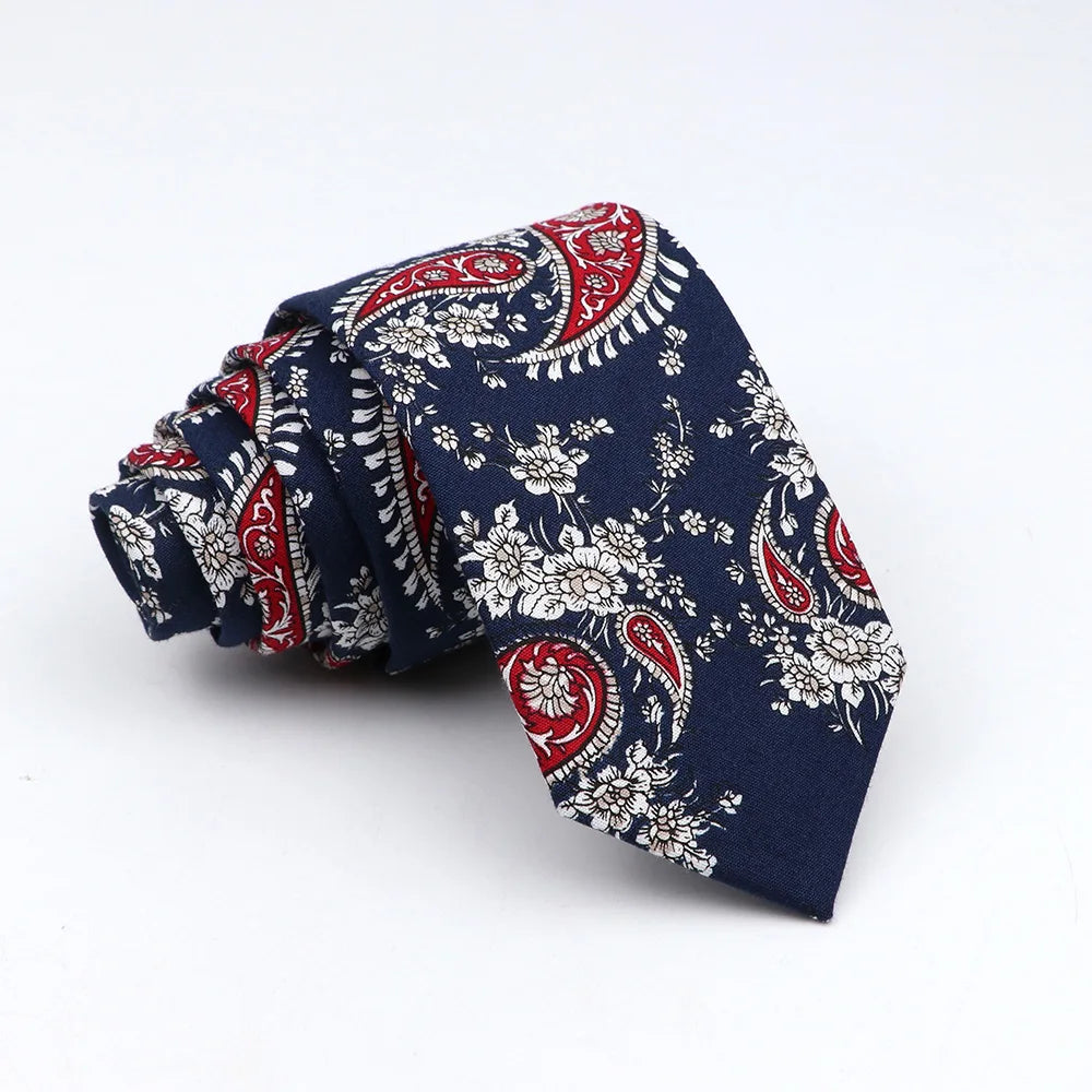 New Floral Tie For Men Women