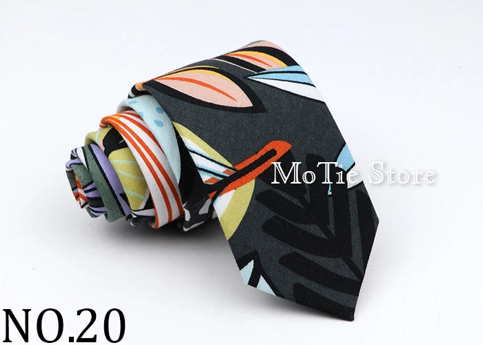 New Floral Tie For Men Women