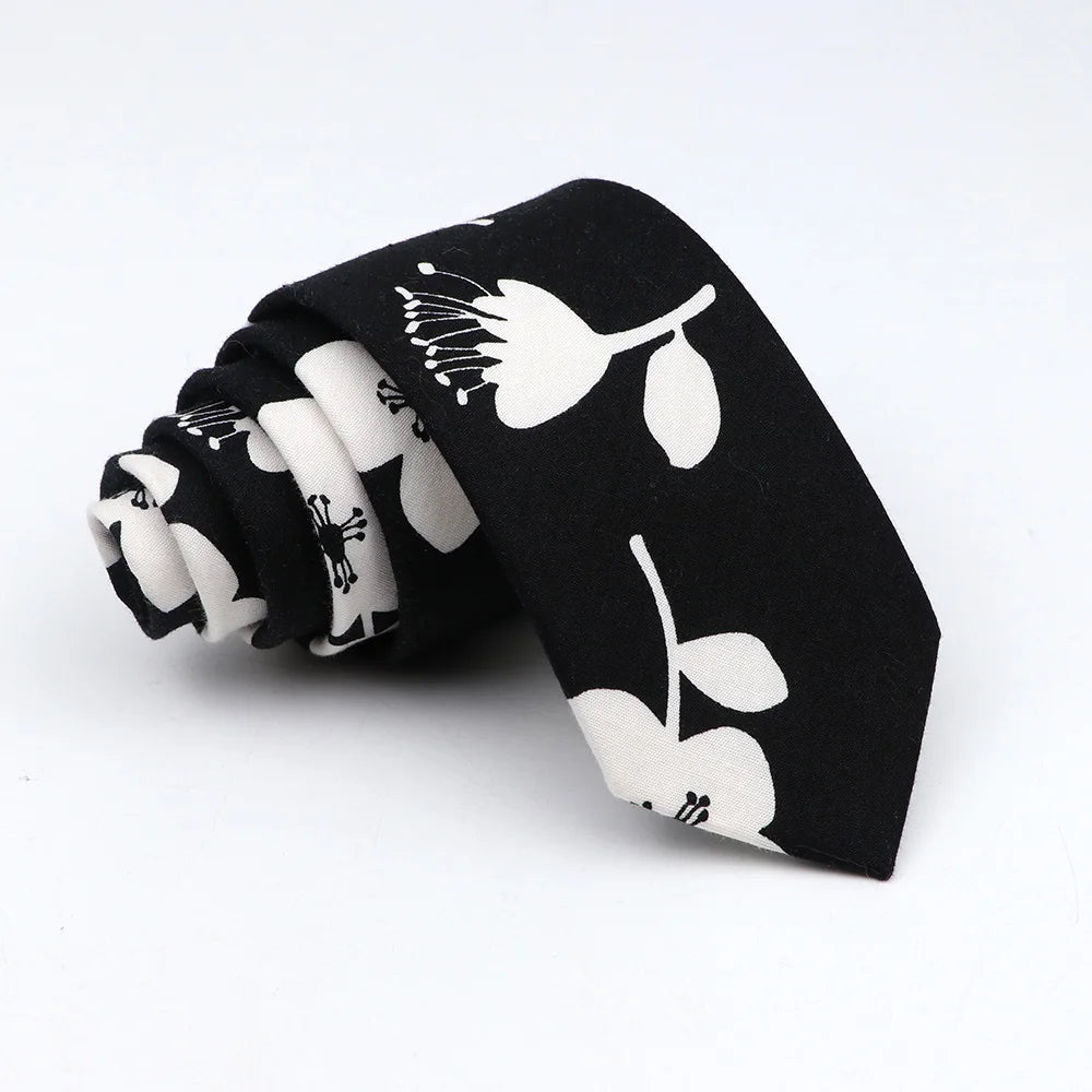 New Floral Tie For Men Women