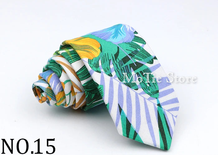 New Floral Tie For Men Women