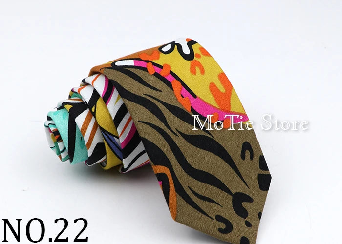 New Floral Tie For Men Women