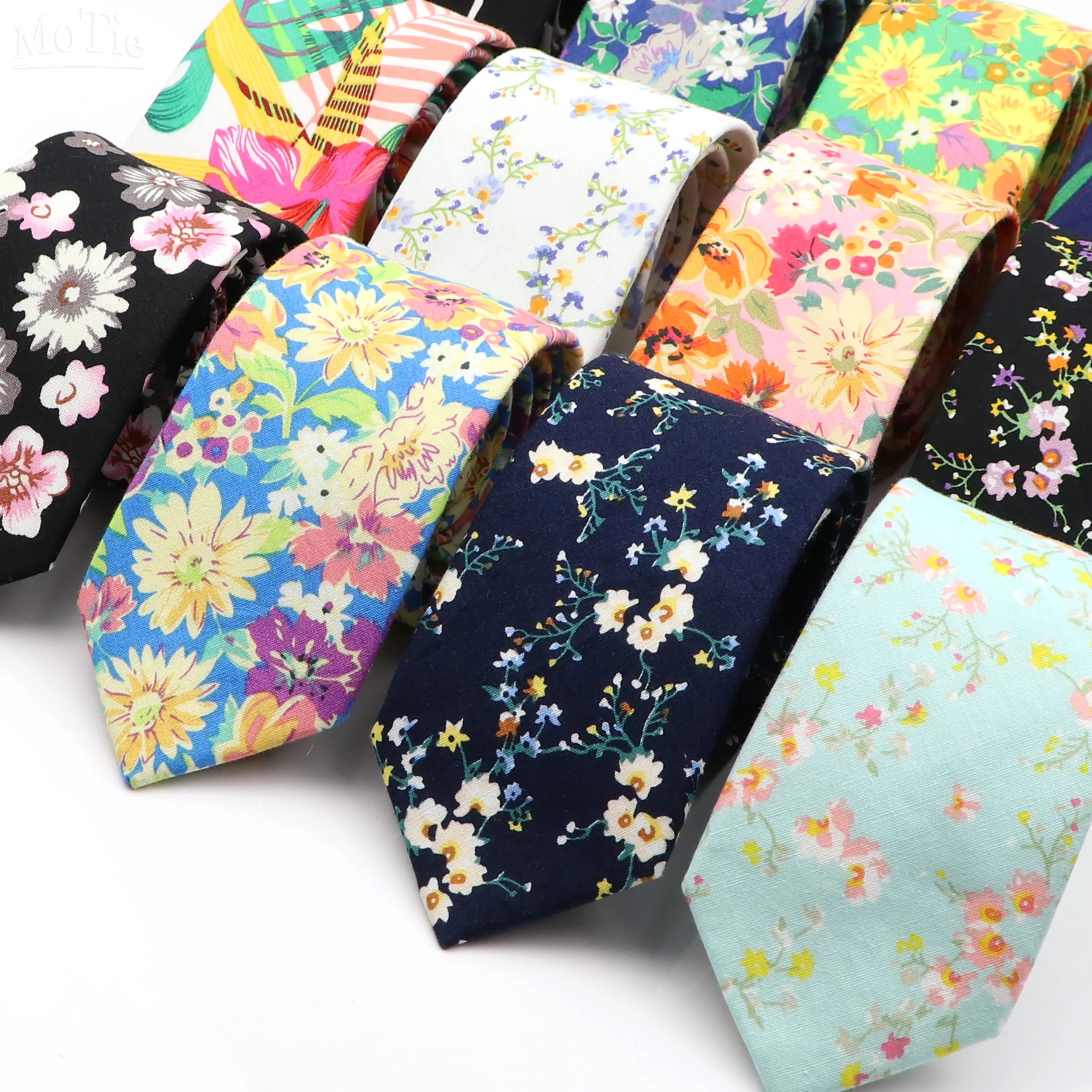 New Floral Tie For Men Women