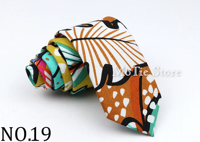 New Floral Tie For Men Women