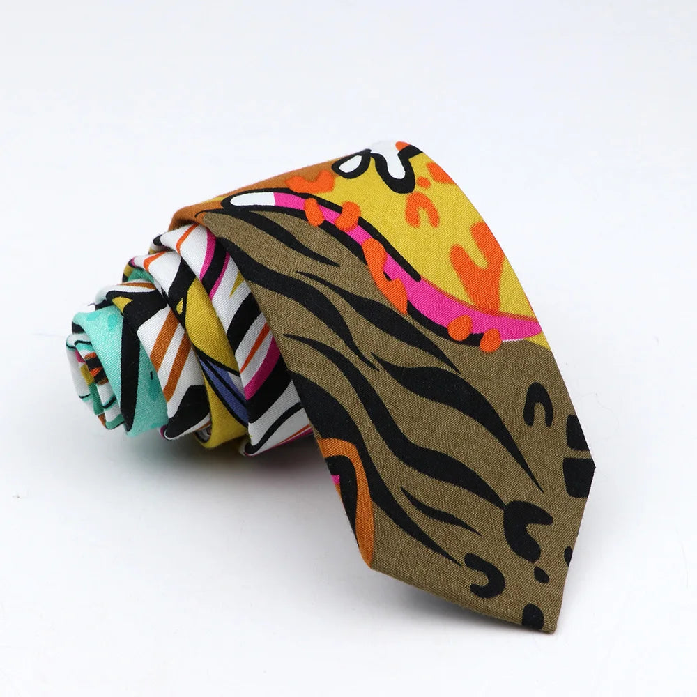 New Floral Tie For Men Women