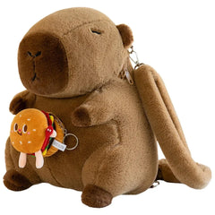 Cute Capybara Plush Backpack