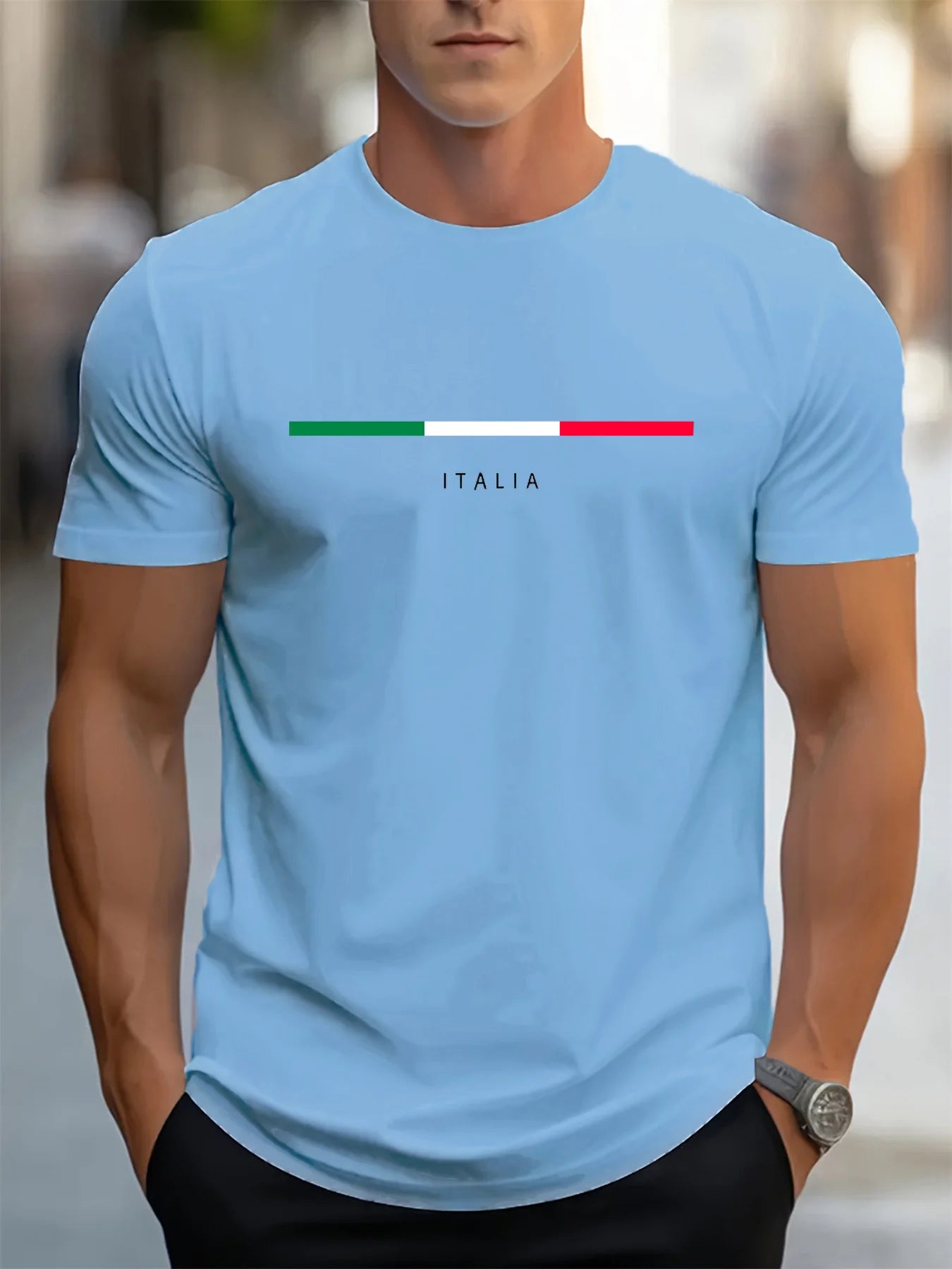 Men's summer 100 cotton