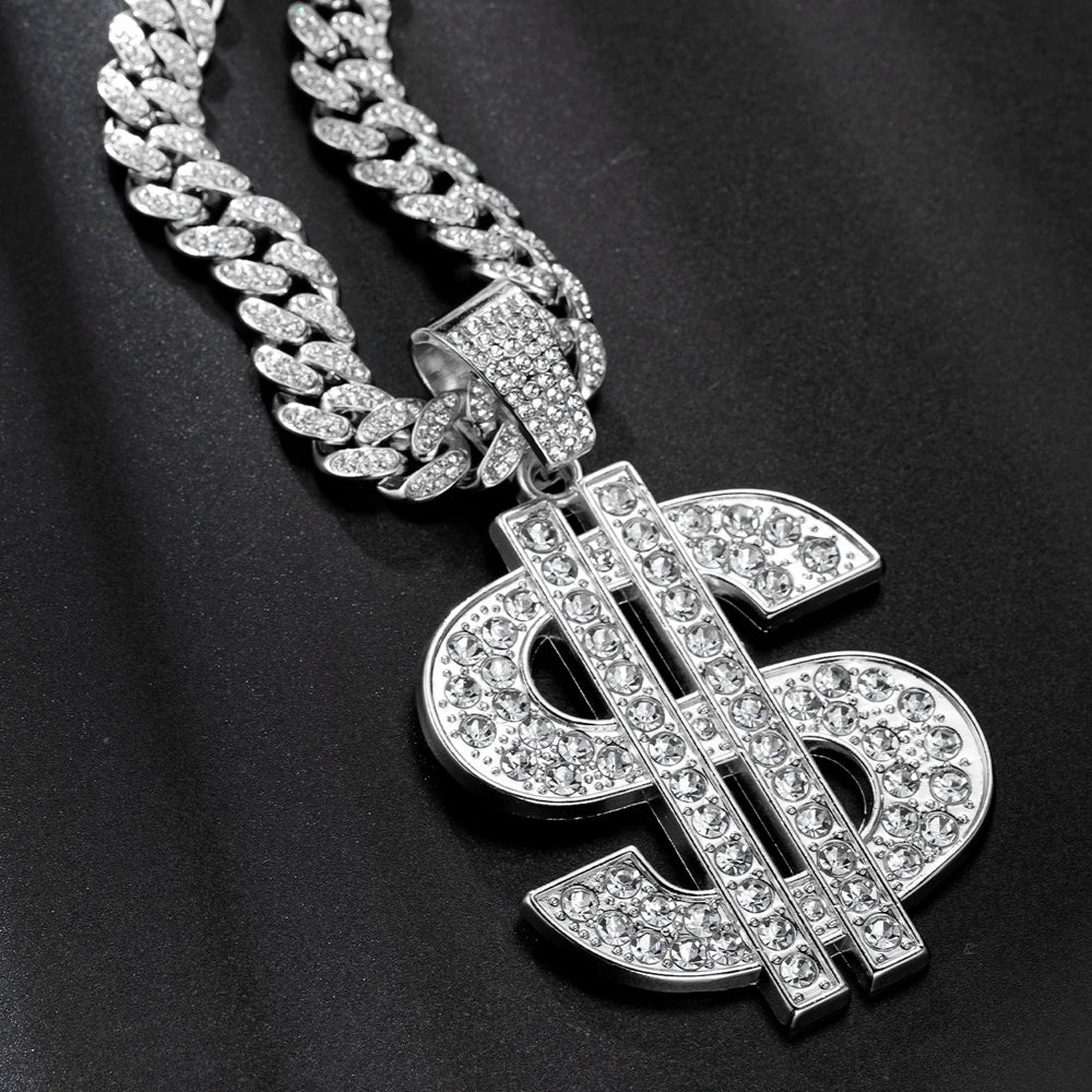Fashion Hip Hop Dollar Pendant