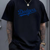 Mens Bold Dodgers Script