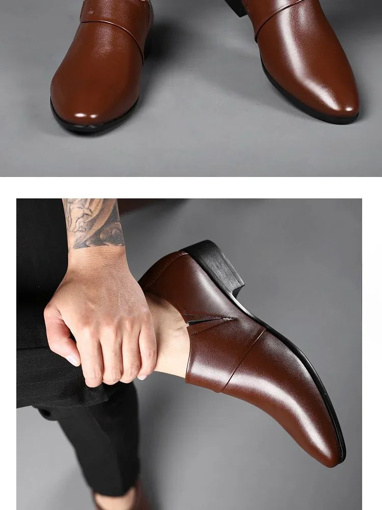 Leather Casual Social Shoe