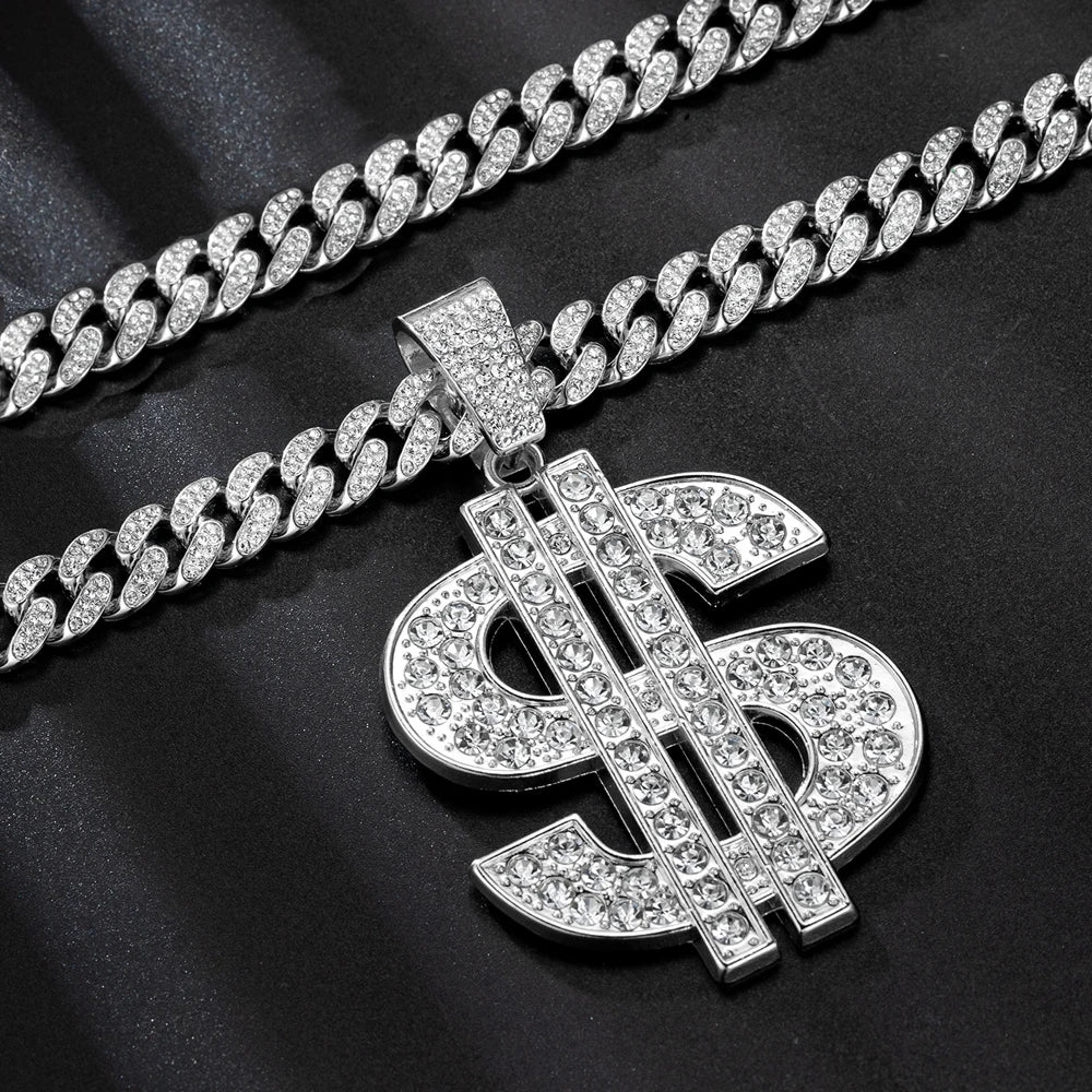 Fashion Hip Hop Dollar Pendant