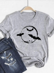 Women Fall Autumn Ladies T-shirt