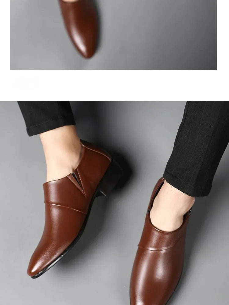 Leather Casual Social Shoe