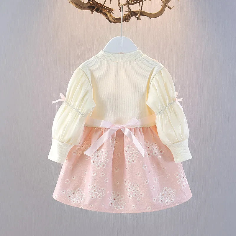Spring Autumn New Dress Floral
