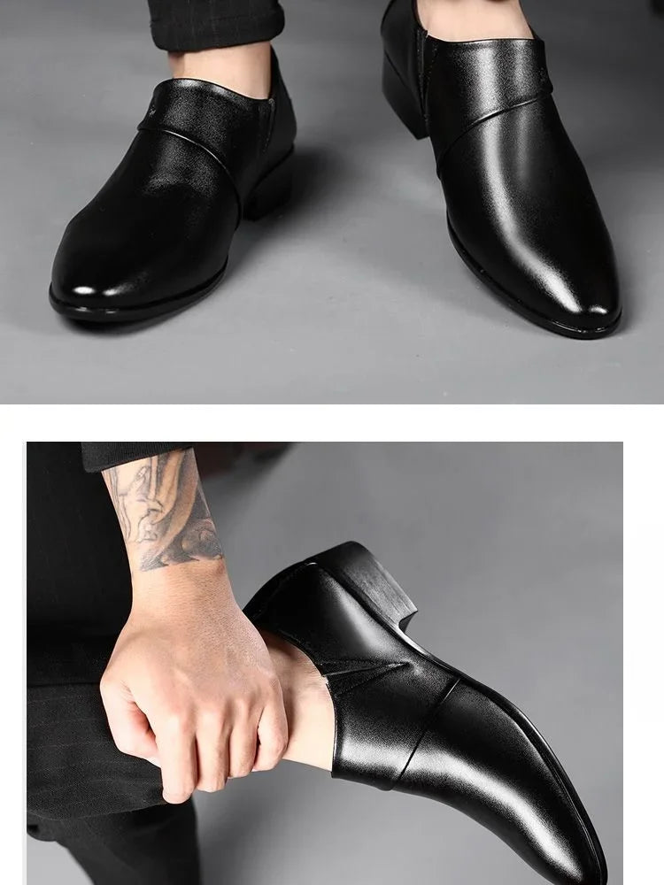 Leather Casual Social Shoe