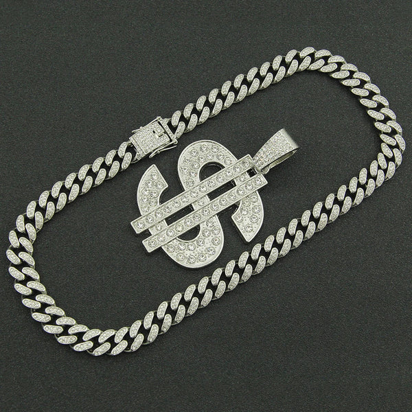 Fashion Hip Hop Dollar Pendant