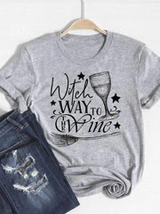 Women Fall Autumn Ladies T-shirt