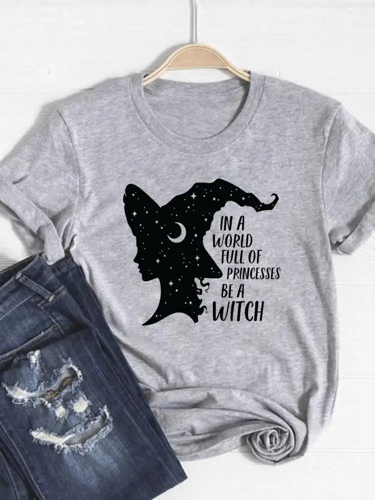 Women Fall Autumn Ladies T-shirt