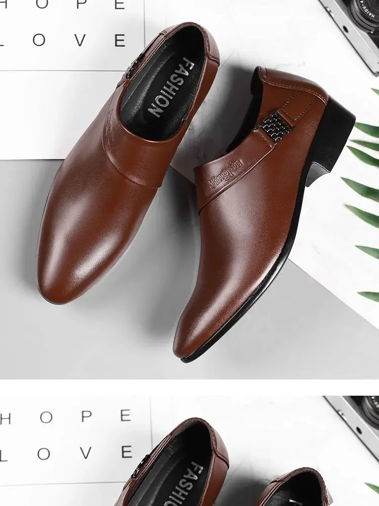 Leather Casual Social Shoe