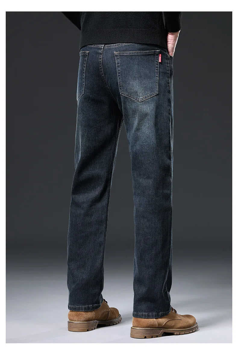 Jeans men's new straight tube