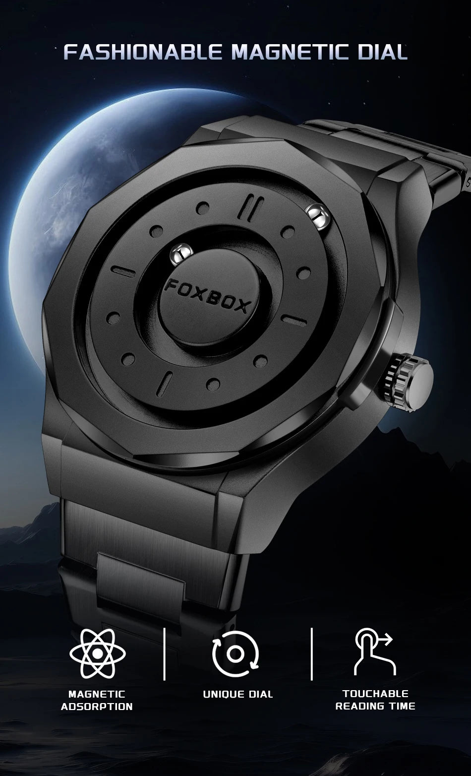 FOXBOX Creative Men's Quartz