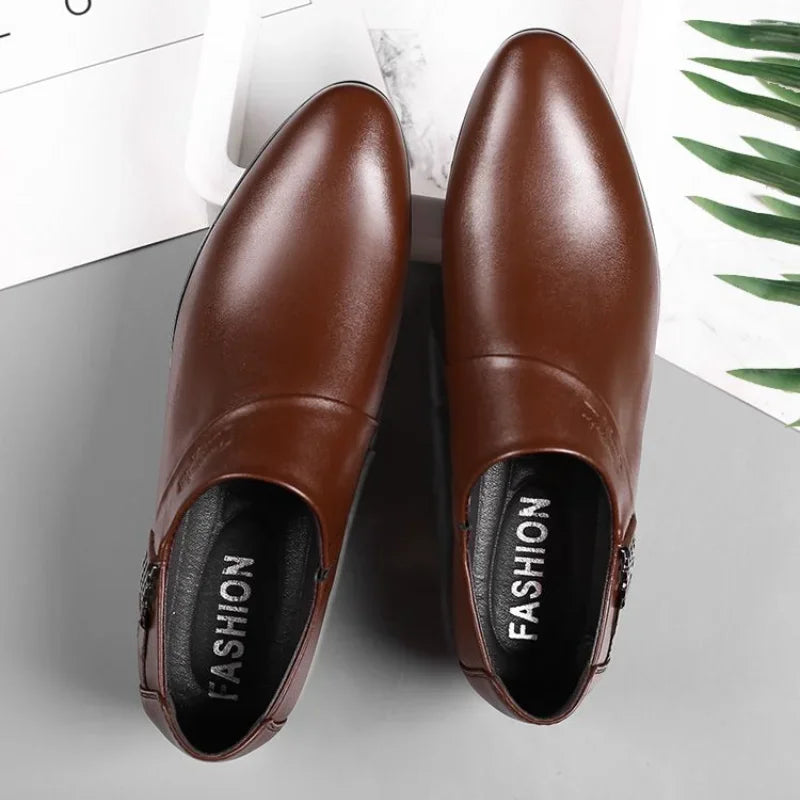 Leather Casual Social Shoe