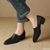 Fashionable versatile mid heeled