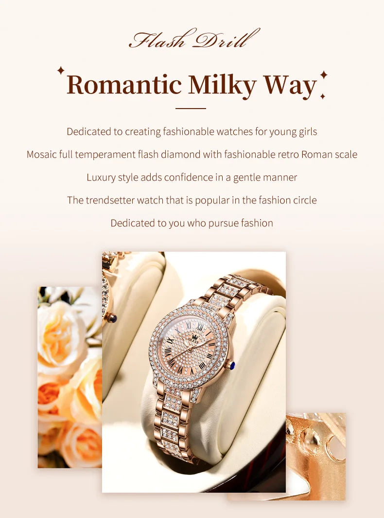 OLEVS Original Diamond Watch