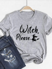 Women Fall Autumn Ladies T-shirt