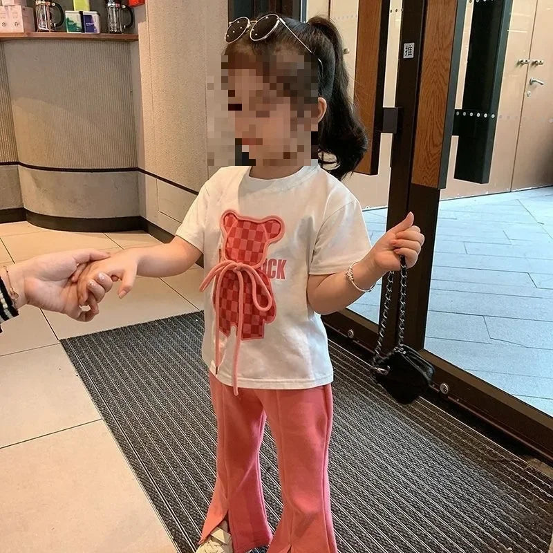 Summer Baby Girls Clothes Set