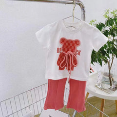 Summer Baby Girls Clothes Set