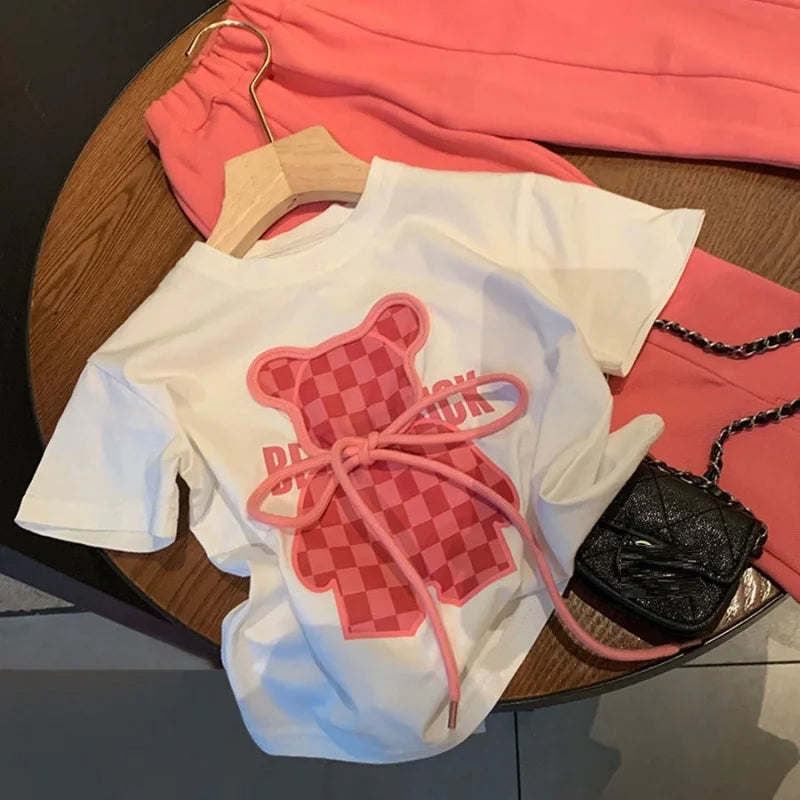 Summer Baby Girls Clothes Set
