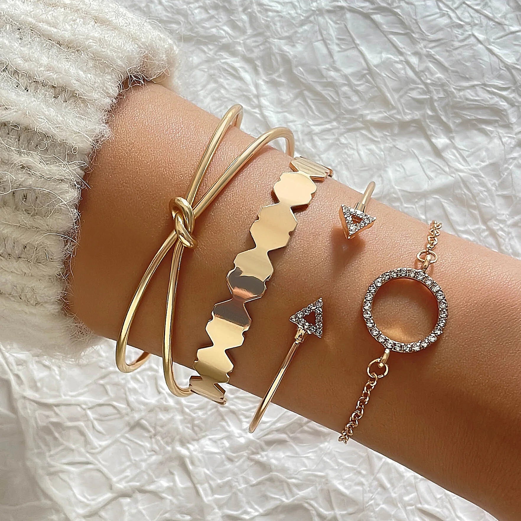 4Pcs/Set Trendy Individuality