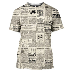 Classic Retro Old Newspaper