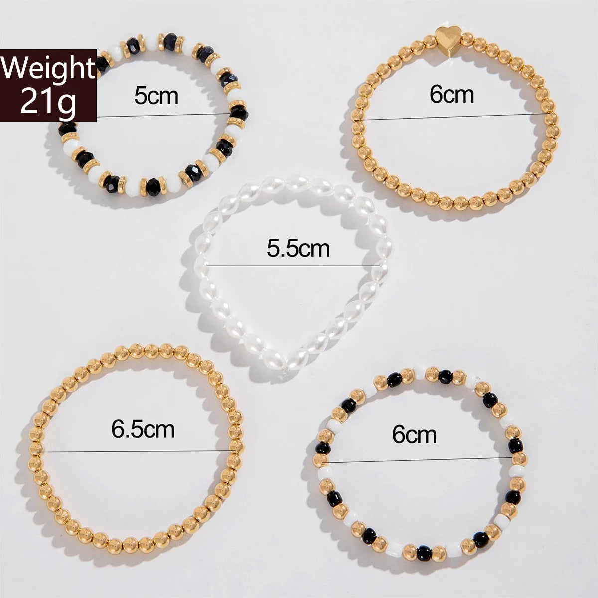 4Pcs/Set Trendy Individuality