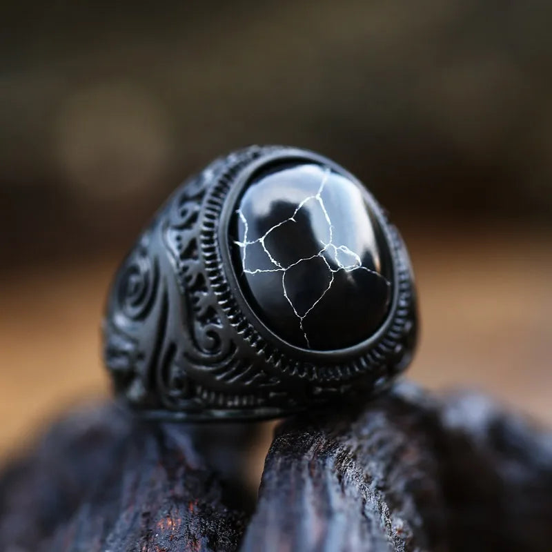 Vintage Handmade Turkish Black