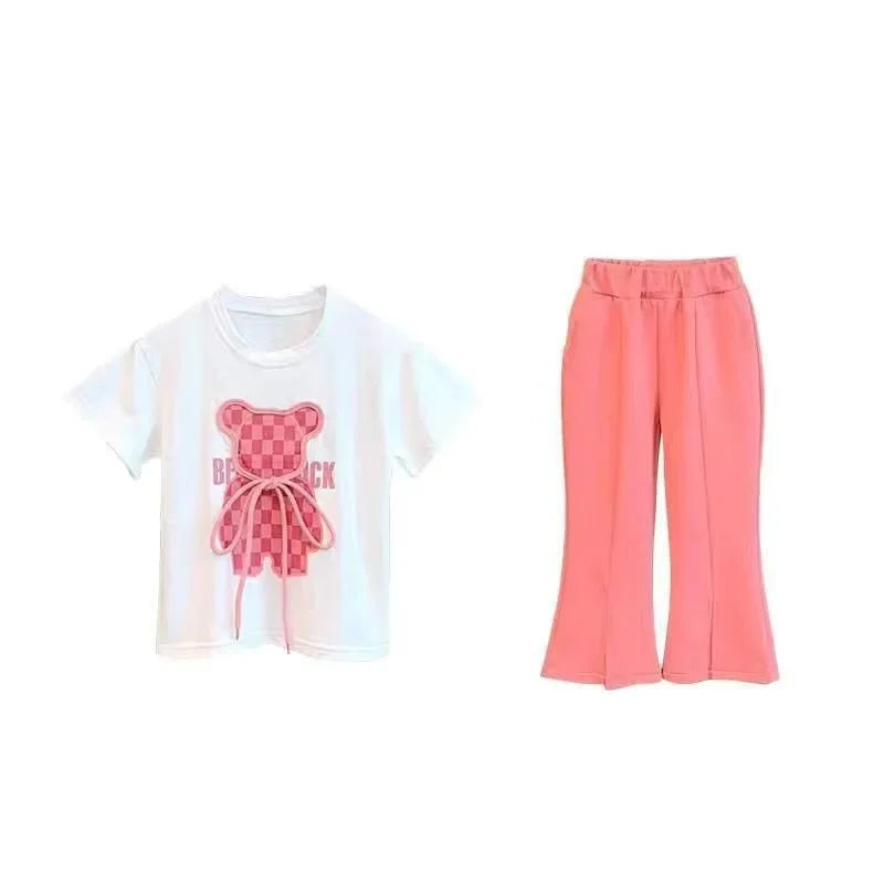 Summer Baby Girls Clothes Set