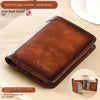 Men Wallet Genuine Leather Rfid