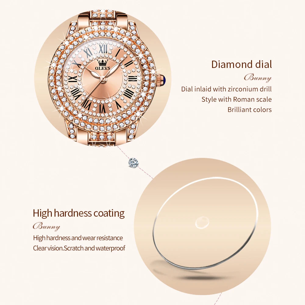 OLEVS Original Diamond Watch