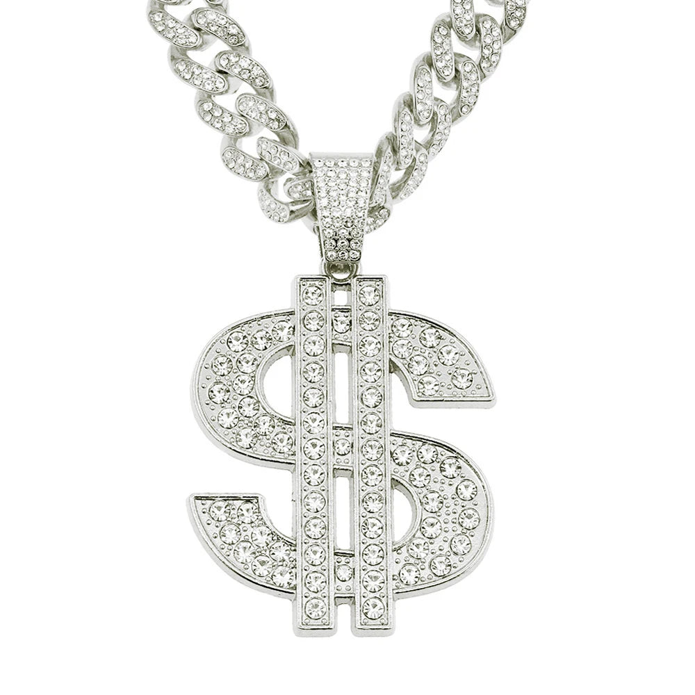 Fashion Hip Hop Dollar Pendant