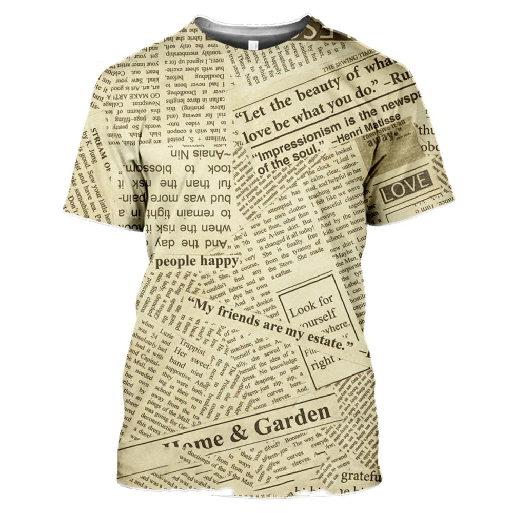 Classic Retro Old Newspaper