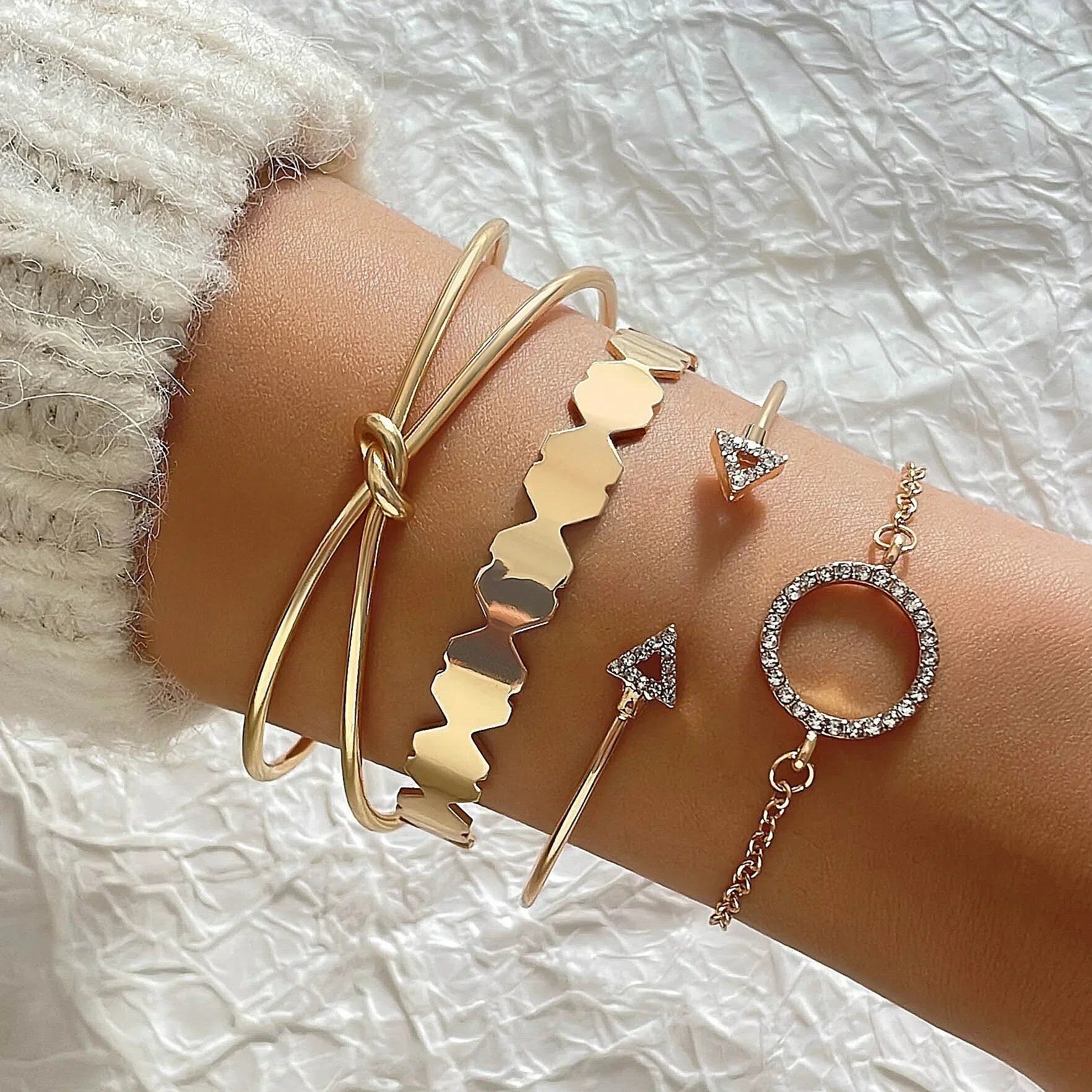 4Pcs/Set Trendy Individuality