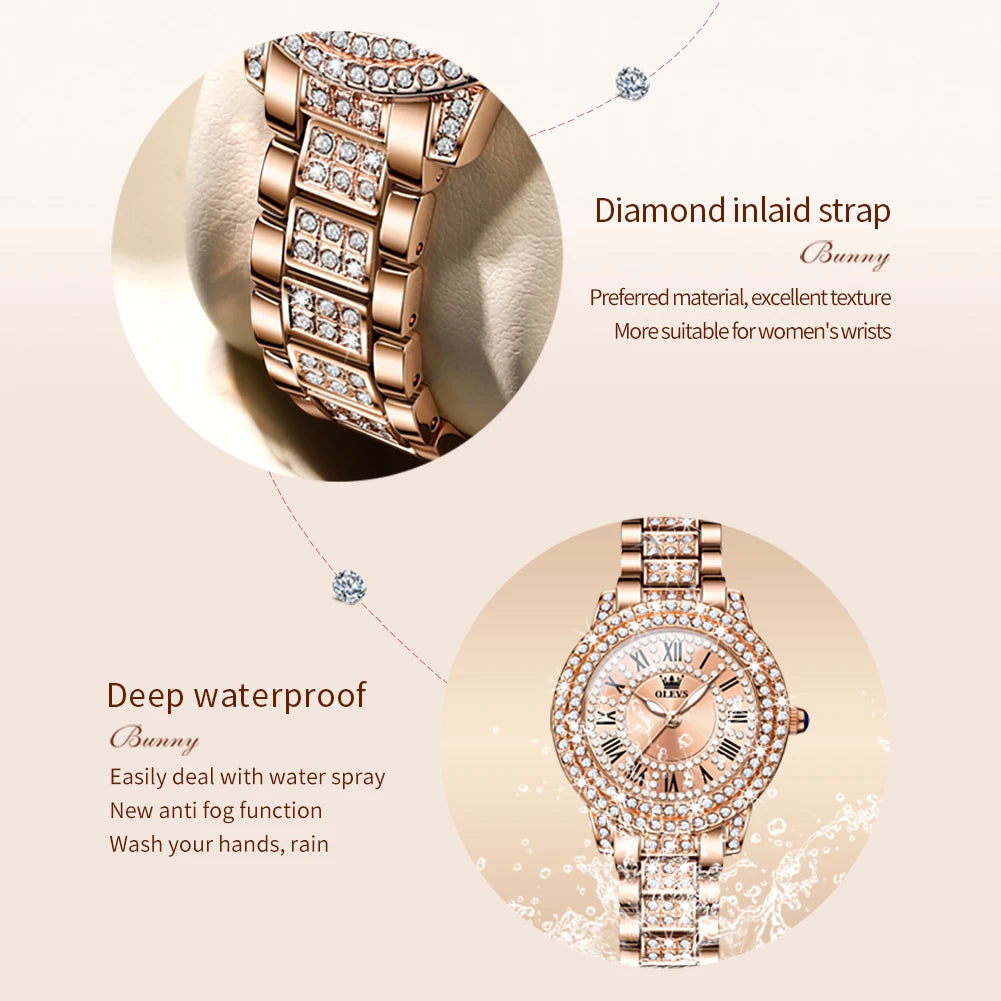 OLEVS Original Diamond Watch