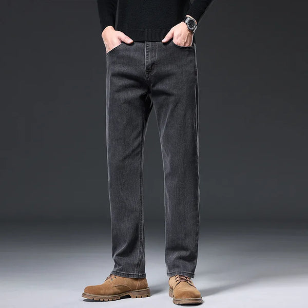 Jeans men's new straight tube