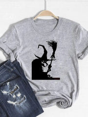 Women Fall Autumn Ladies T-shirt