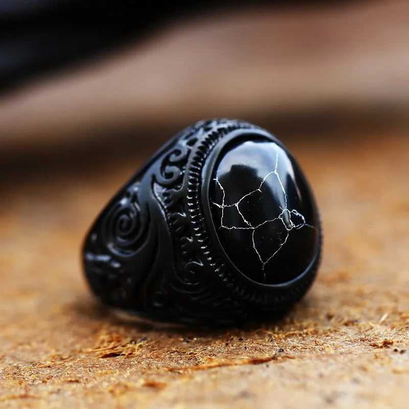 Vintage Handmade Turkish Black