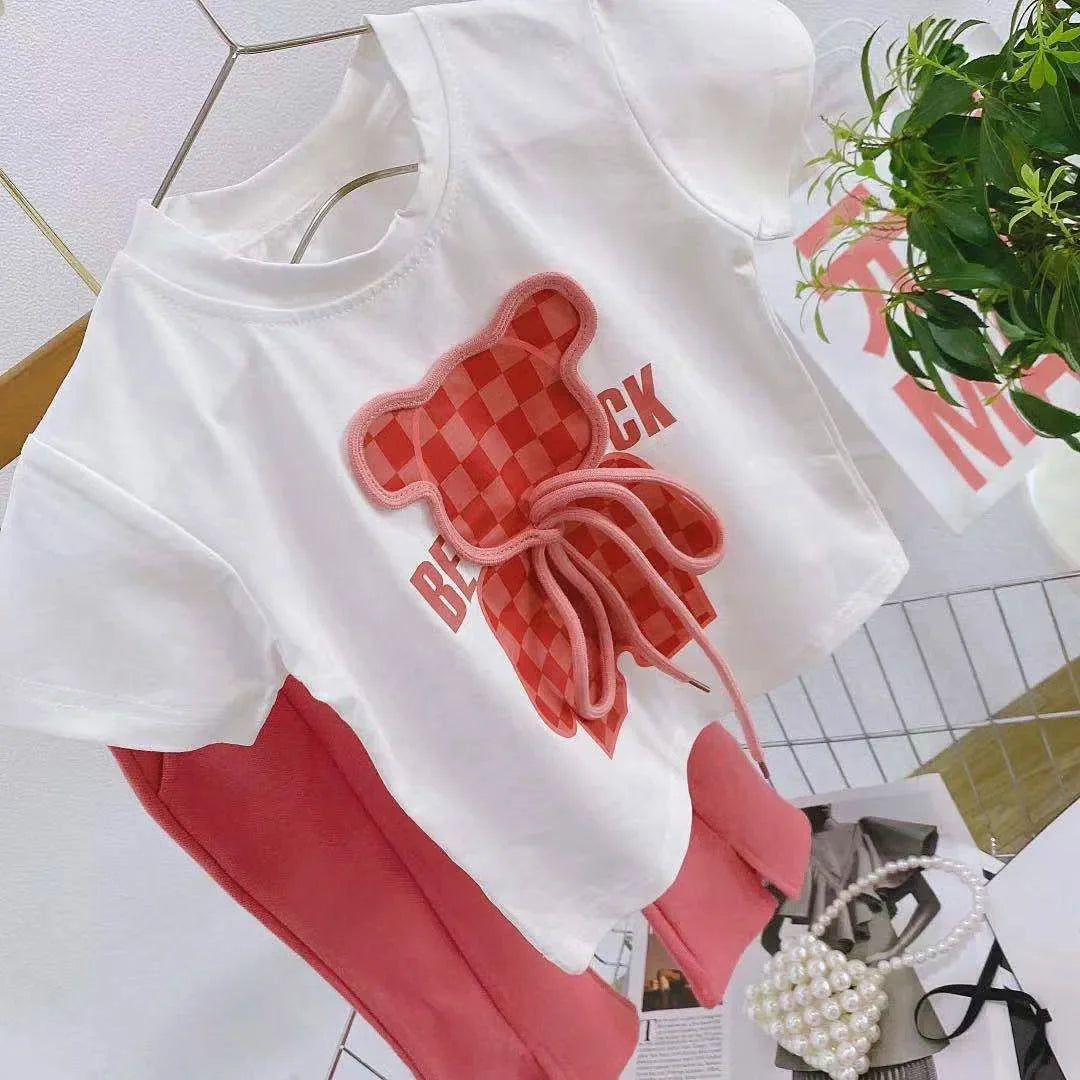 Summer Baby Girls Clothes Set